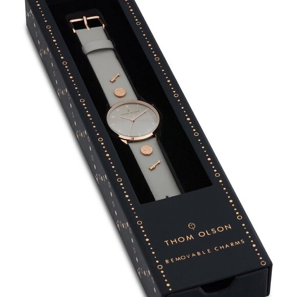 J56 Thom Olson aupe Leather Strap Watch 34mm main image 4